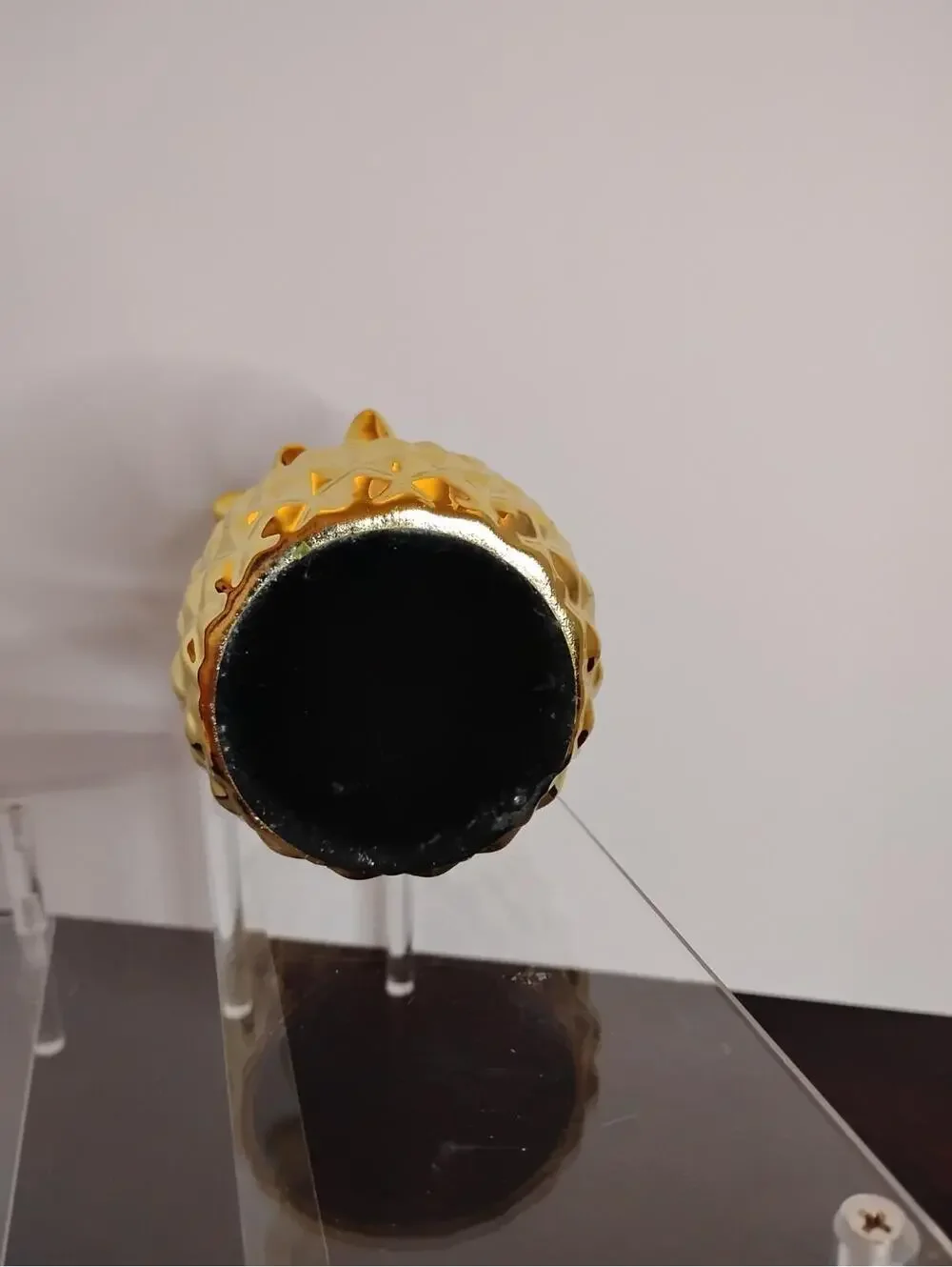 Gold Colored Pineapple‎ Vase